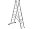 Двухсекционная алюминиевая лестница SevenBerg 2x8 ступеней 920208 1