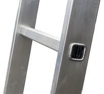 Двухсекционная алюминиевая лестница SevenBerg 2x11 ступеней 920211