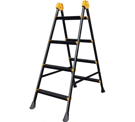 Двусторонняя стремянка SGS doublestep 8 ступеней (4+4) 1184SGS