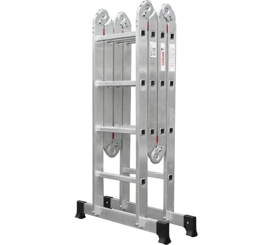 Алюминиевая лестница-трансформер Новая Высота nv1322 2x3+2x4 1322234