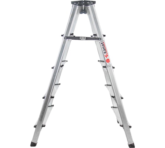 Алюминиевая стремянка Kanat twin 10 ступеней (5+5) KAM-115