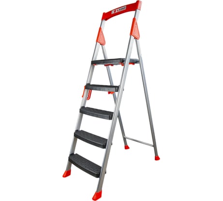 Стремянка с ручкой Kanat 5 ступеней PPM-704