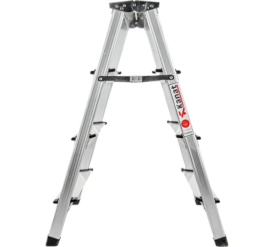 Алюминиевая стремянка Kanat twin 8 ступеней (4+4) KAM-114