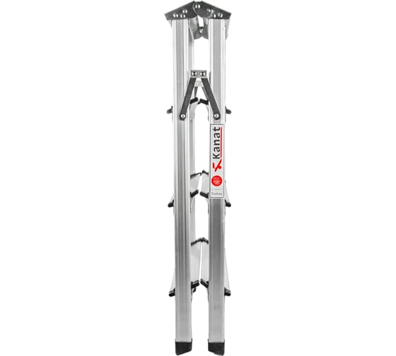 Алюминиевая стремянка Kanat twin 8 ступеней (4+4) KAM-114