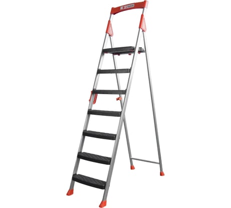 Стремянка с ручкой Kanat 7 ступеней PPM-706
