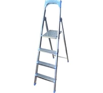 Оцинкованная стремянка Kanat Rita 4 ступени (3+1) RM-653