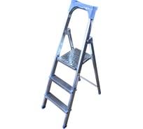 Оцинкованная стремянка Kanat Rita 3 ступени (2+1) RM-652