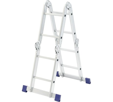 Лестница-трансформер РемоКолор 4 секции, 2 ступени 63-4-002