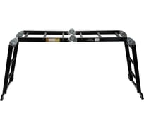 Лестница-стремянка 4x3 трансформер WORKY profi black, высота 3.7 м ARD257737