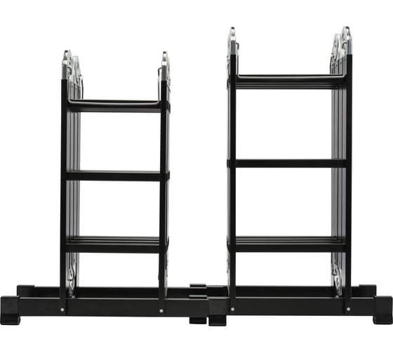 Лестница-стремянка 4x4 трансформер WORKY profi black, высота 4.8 м ARD257738