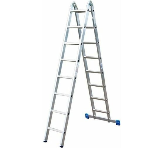 Лестница-стремянка 2x7 трансформер WORKY profi, 2 секции, высота 4.18 м ARD257723 1