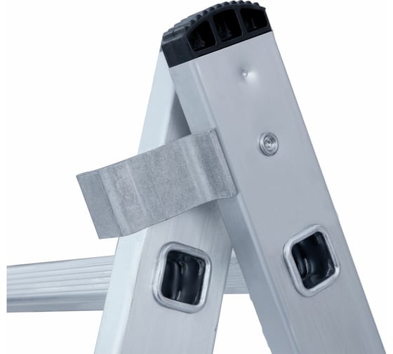 Алюминиевая двухсекционная лестница WORKY 2x16, высота 4.56/8.02 м, 16/32 ступеней ARD255935