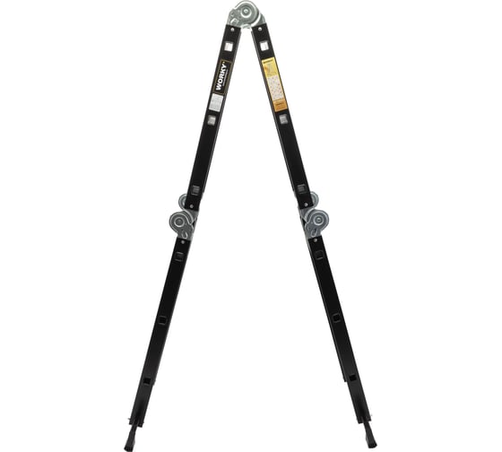 Универсальная лестница-трансформер WORKY 4x5 home black ARD257744