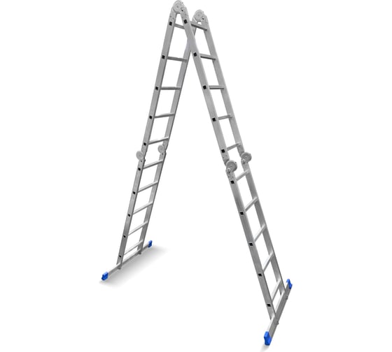 Алюминиевая лестница-трансформер LadderBel 4 секции по 5 ступеней LT455