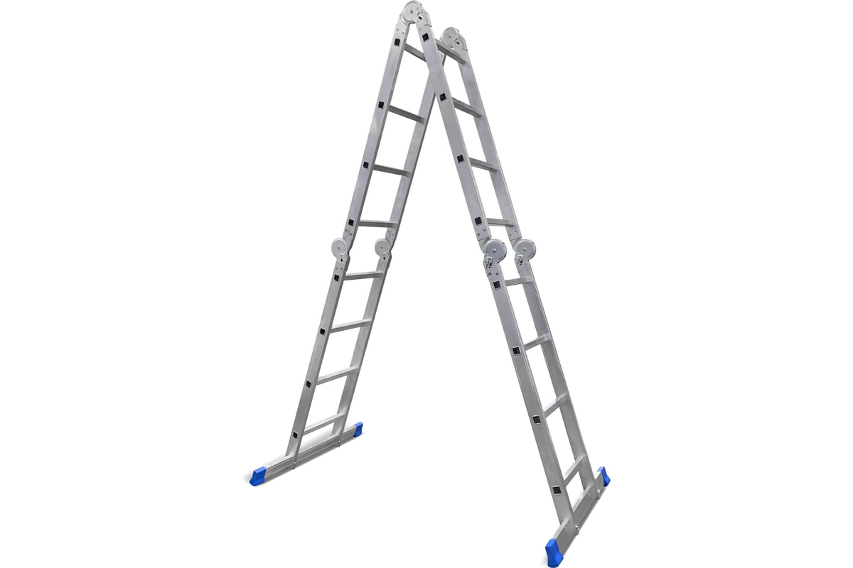 Алюминиевая лестница-трансформер LadderBel 4 секции по 4 ступени LT444 ...