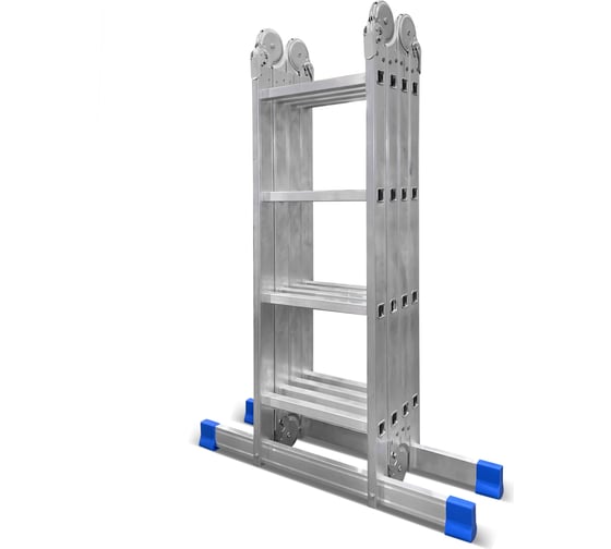Алюминиевая лестница-трансформер LadderBel 4 секции по 4 ступени LT444 25585593