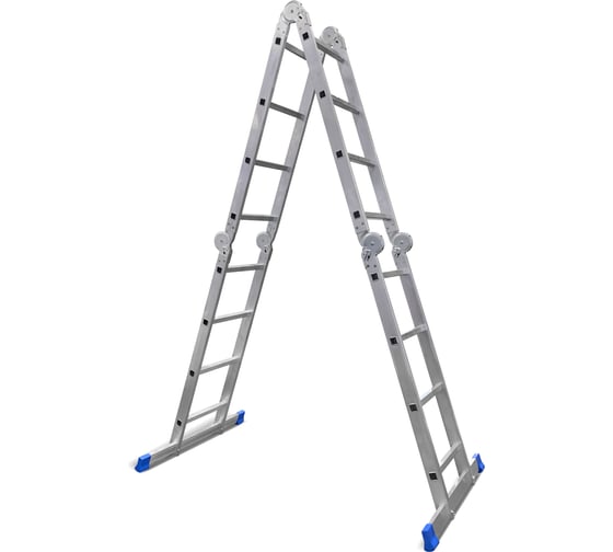 Алюминиевая лестница-трансформер LadderBel 4 секции по 4 ступени LT444