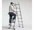 Телескопическая лестница-стремянка WORKY 1.6м/3.2м, 5/10 ступеней ARD128094 12