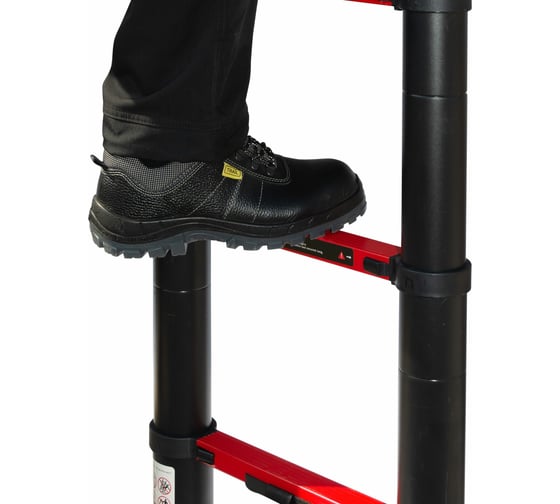 Телескопическая лестница WORKY BLACK 5.2 м, 15 ступеней ARD245824