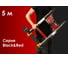 Телескопическая лестница-стремянка WORKY BLACK 2.4м/4.8м, 6+6 ступеней серия PROARD151380 34