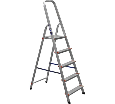 Стремянка алюминиевая 5 ступеней KROFT 603005