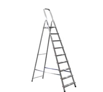 Стремянка алюминиевая 9 ступеней KROFT 111109
