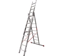 Трехсекционная лестница Новая Высота 3x9 604309