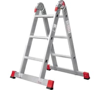 Двухсекционная шарнирная лестница Новая Высота ПРОФ 2х3 604423