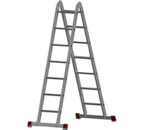 Двухсекционная шарнирная лестница Новая Высота 2х7 604427