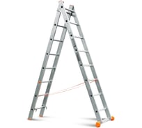 Двухсекционная лестница Эйфель ДЛ 82 2х8 Классик