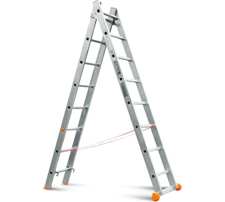 Двухсекционная лестница Эйфель Классик 2х8