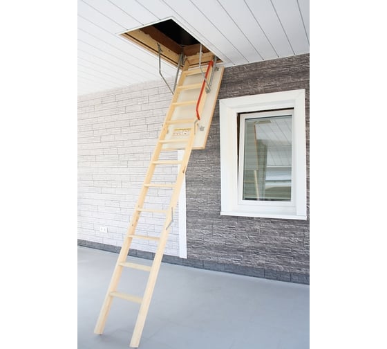 Чердачная лестница DOCKE PREMIUM 70x120x300 см ZASR-1099