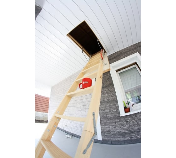 Чердачная лестница DOCKE PREMIUM 70x120x300 см ZASR-1099