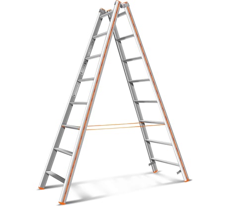 Стремянка Эйфель Комфорт-Профи 208