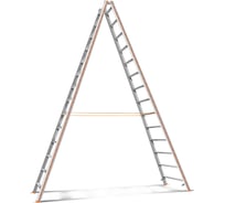 Стремянка Эйфель Комфорт-Профи 214