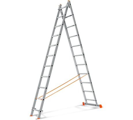 Двухсекционная лестница Эйфель Гранит 2х11