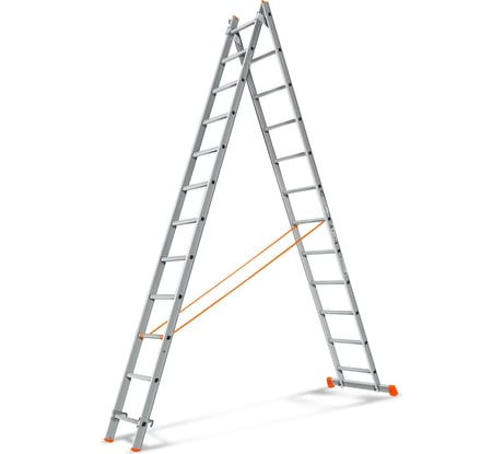 Двухсекционная лестница Эйфель Гранит 2х12