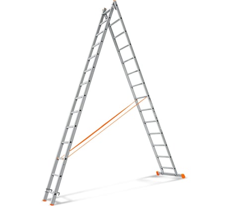 Двухсекционная лестница Эйфель Гранит 2х14