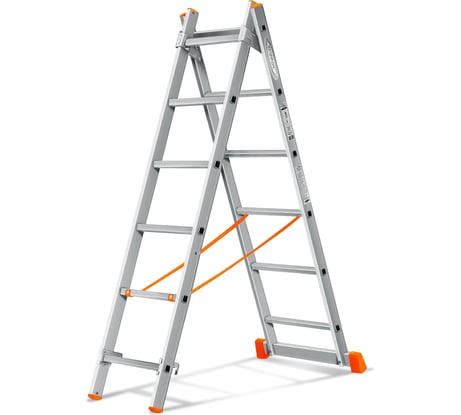 Двухсекционная лестница Эйфель Гранит 2х6