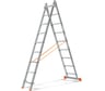 Двухсекционная лестница Эйфель Гранит 2х9