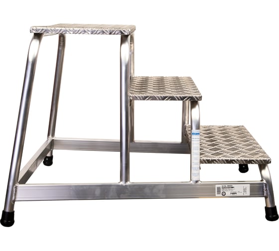 Алюминиевая монтажная подставка 3 ступеньки Krause STABILO 805034