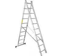 Двухсекционная алюминиевая лестница Inforce 2х10 Л-02-10