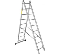 Двухсекционная алюминиевая лестница Inforce 2х9 Л-02-09