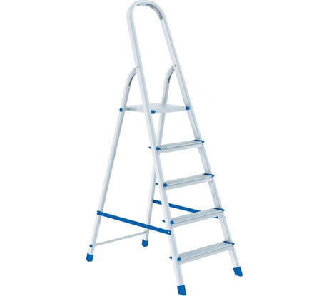 Алюминиевая стремянка 5 ступеней СИБРТЕХ 97715