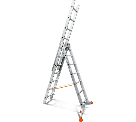 Трехсекционная лестница Эйфель Ювелир 3х7