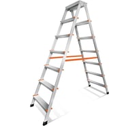 Алюминиевая стремянка Эйфель Дуэт 208