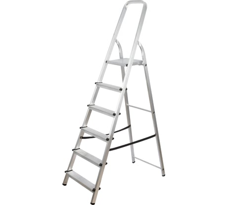 Алюминиевая стремянка Inforce 6 ступеней 02-11-02