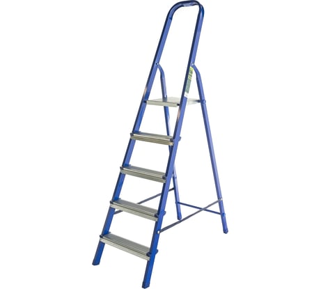 Стальная стремянка 5 ступеней СИБРТЕХ 97845