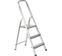 Алюминиевая стремянка Topfort 3 ступени 1688085