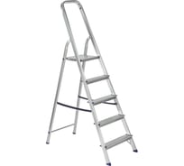 Алюминиевая стремянка Topfort 5 ступеней 1688087